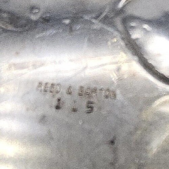 LARGE 13" CENTERPIECE STRAWBERRY BOWL BY REED AND BARTON SILVER PLATED 115 - Picture 3 of 3